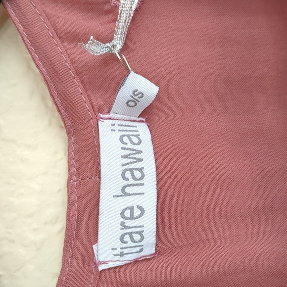 Tiare Hawaii Jagger Embroidered Floral Dyed Kimono NWT OS - Picture 14 of 17